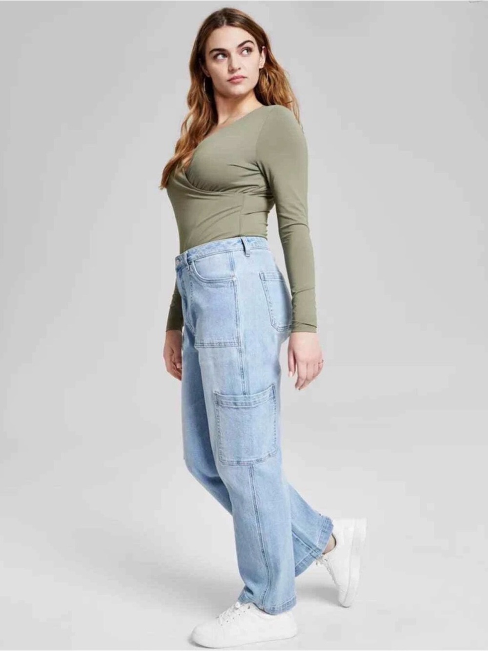 And Now This High Rise Utility Jeans - Picture 3 of 12